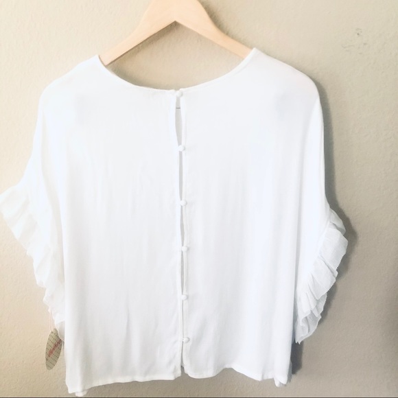 Silk flowy Blouse - Picture 3 of 3